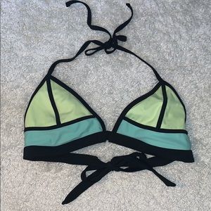 Tie bathing suit top
